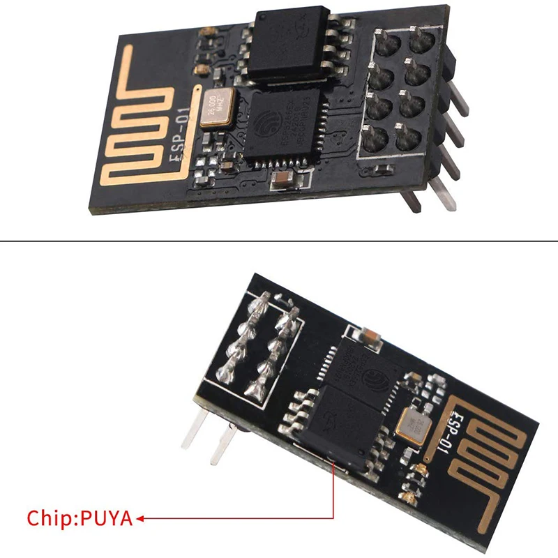 2 шт. ESP8266 ESP 01 Серийный беспроводной приемопередатчик WiFi модуль 1 МБ SPI флэш DC3.0 3.6V с
