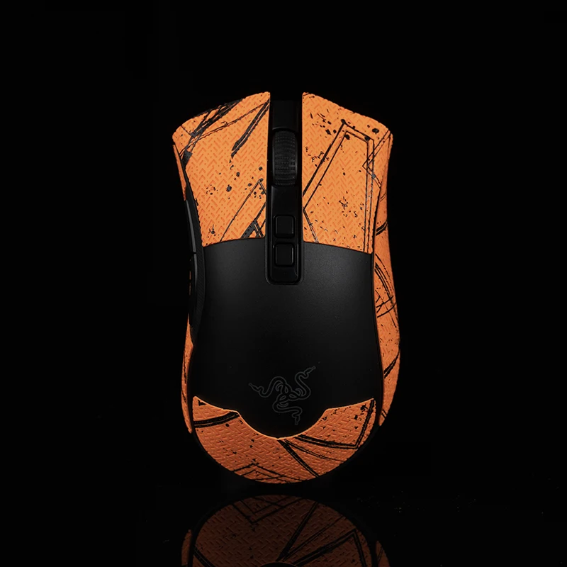 Нескользящая мышь наклейка для Razer DeathAdder V2 X Design беспроводная боковая крышка