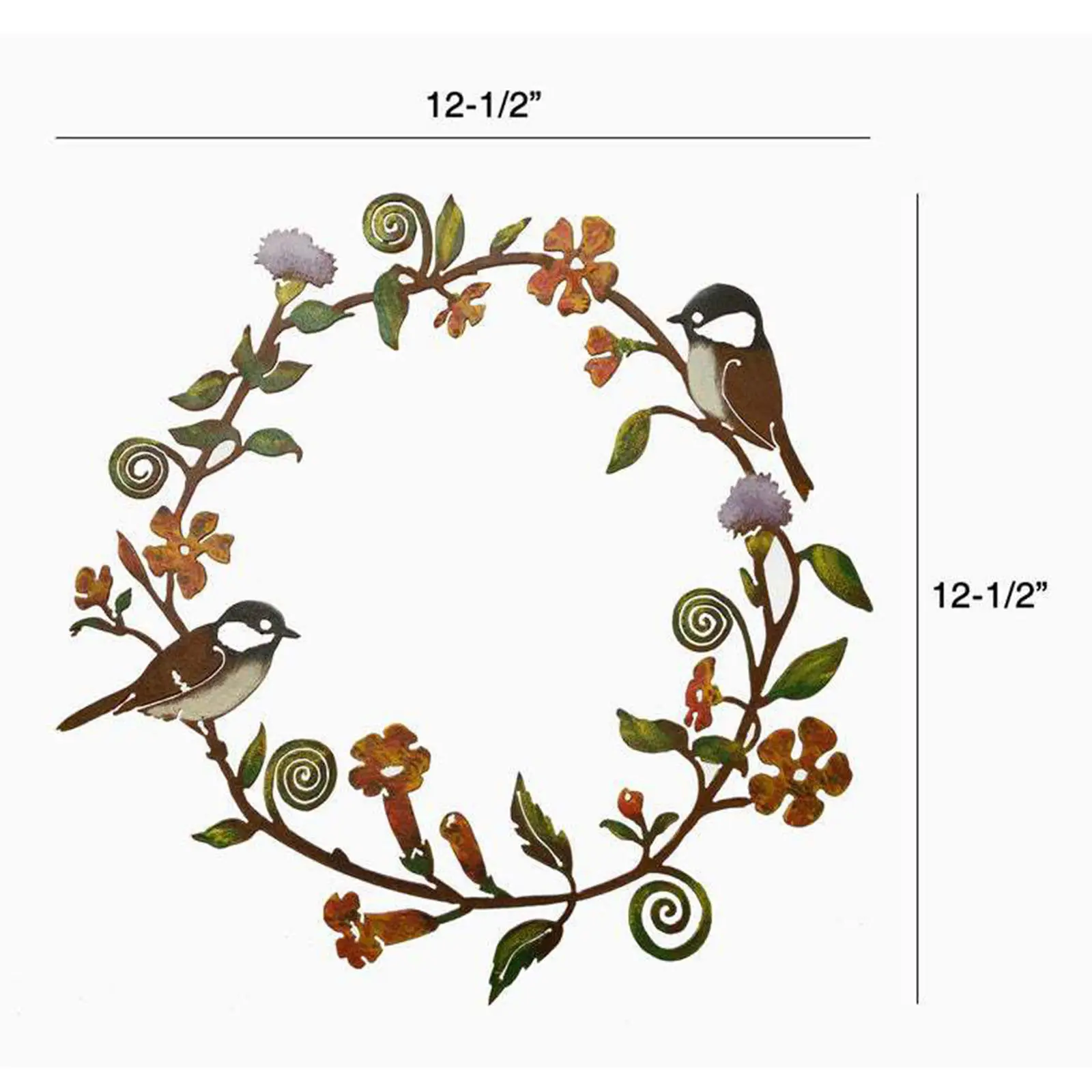 

Metal Art Garland Decor for Entrance Door Wall ing Sculpture Decoration