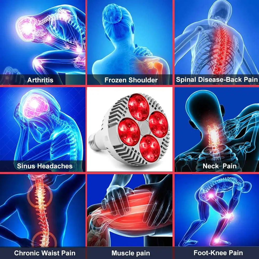 Светодиодсветильник лампа для выращивания растений цоколь Е27 48 Вт насыщенный