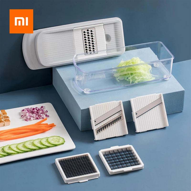 

Xiaomi Jordan&Judy Multi-functional Grater Cutter Kitchen Gadgets Vegetables Potato Shredder Peeler Slicer Carrot Cheese Grater