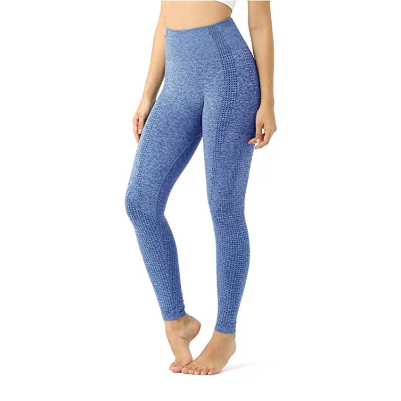 

Seamless Leggings Super Stretch Pants Tummy Jogging Trousers Hip Lifting Training Wear