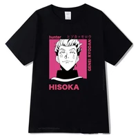 anime hunter x hunter hisoka printed fashion men hip hop t shirt tops harajuku aesthetic camisas women tshirt