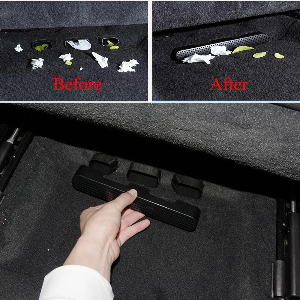 Комплект из 2 шт./компл. АБС пластика для пола под сиденьем кондиционера