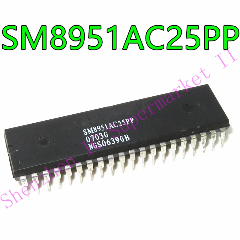 1 шт./лот микроконтроллер SM8951AC25PP SM8951A DIP 40 в наличии 8 битный с встроенной вспышкой