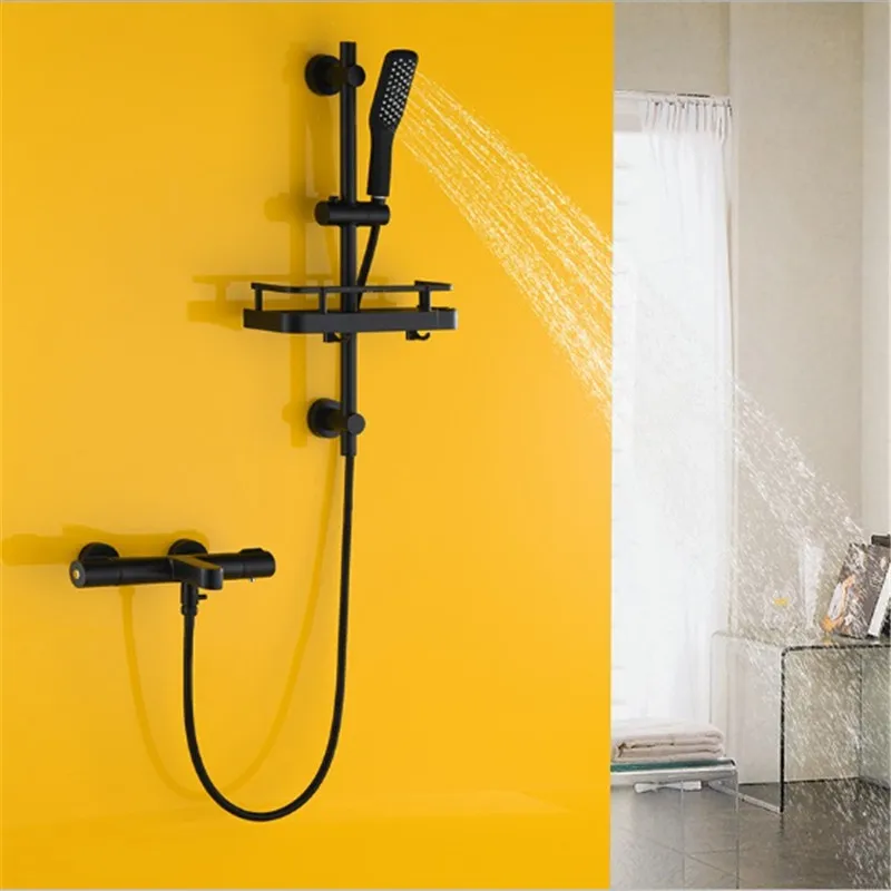 

Simple shower rod bathroom shower shower rod shelf shower bracket without punching suction cup type seamless bracket