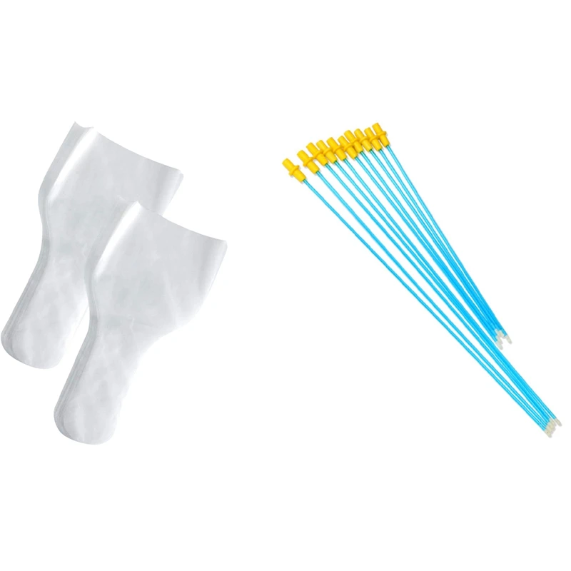 

200PCS Dog Semen Collection Bags Sperm Collect Bags & 50PCS Artificial Insemination Tube for Dog Canine Disposable