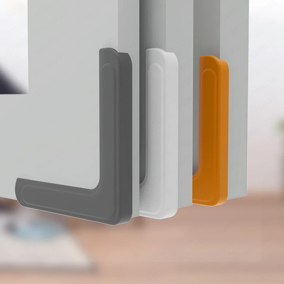 4 шт. силиконовых кейсов Безопасность окна анти ударная головка защитный угол