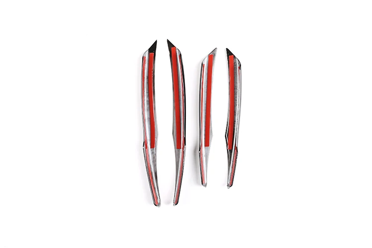 Черная Автомобильная передняя противотуманная фара ABS рамка отделка внешние