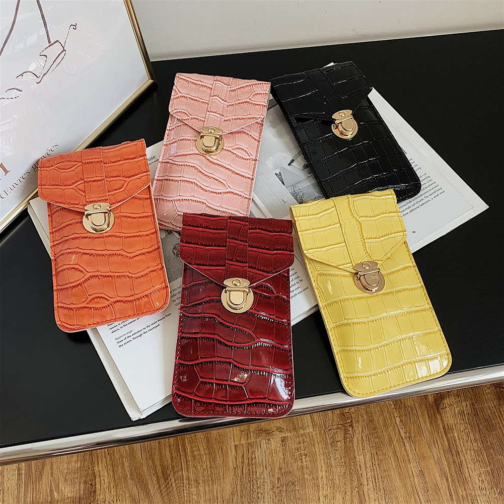 

Fashion Women PU Leather Crossbody Shoulder Bags Alligator Pattern Messenger Bag Casual Ladies Chain Small Handbag Flap Satchel