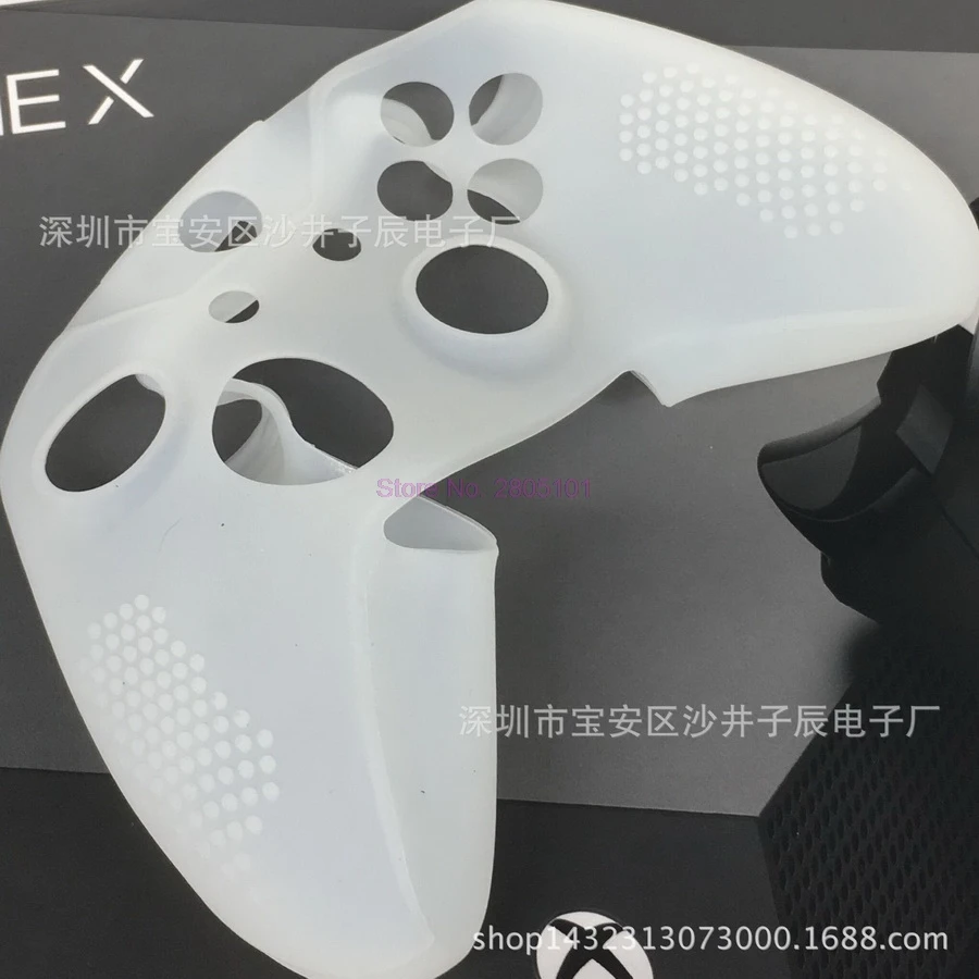 100 шт Мягкий силиконовый резиновый защитный чехол для геймпада Microsoft Xbox One S