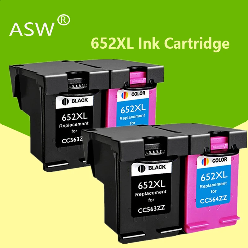 Сменный чернильный картридж ASW 652XL 652 для принтеров HP Deskjet 1115 1118 2135 2136 2138 3635 3636 |