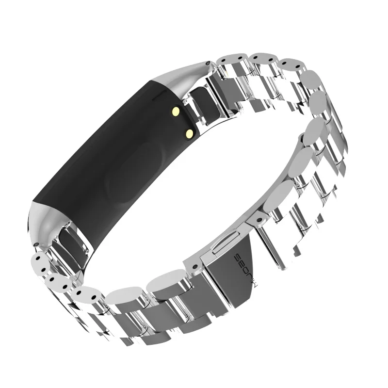 Для Honor Band 5 ремешок для 4 металлический браслет Huawei браслеты из нержавеющей стали