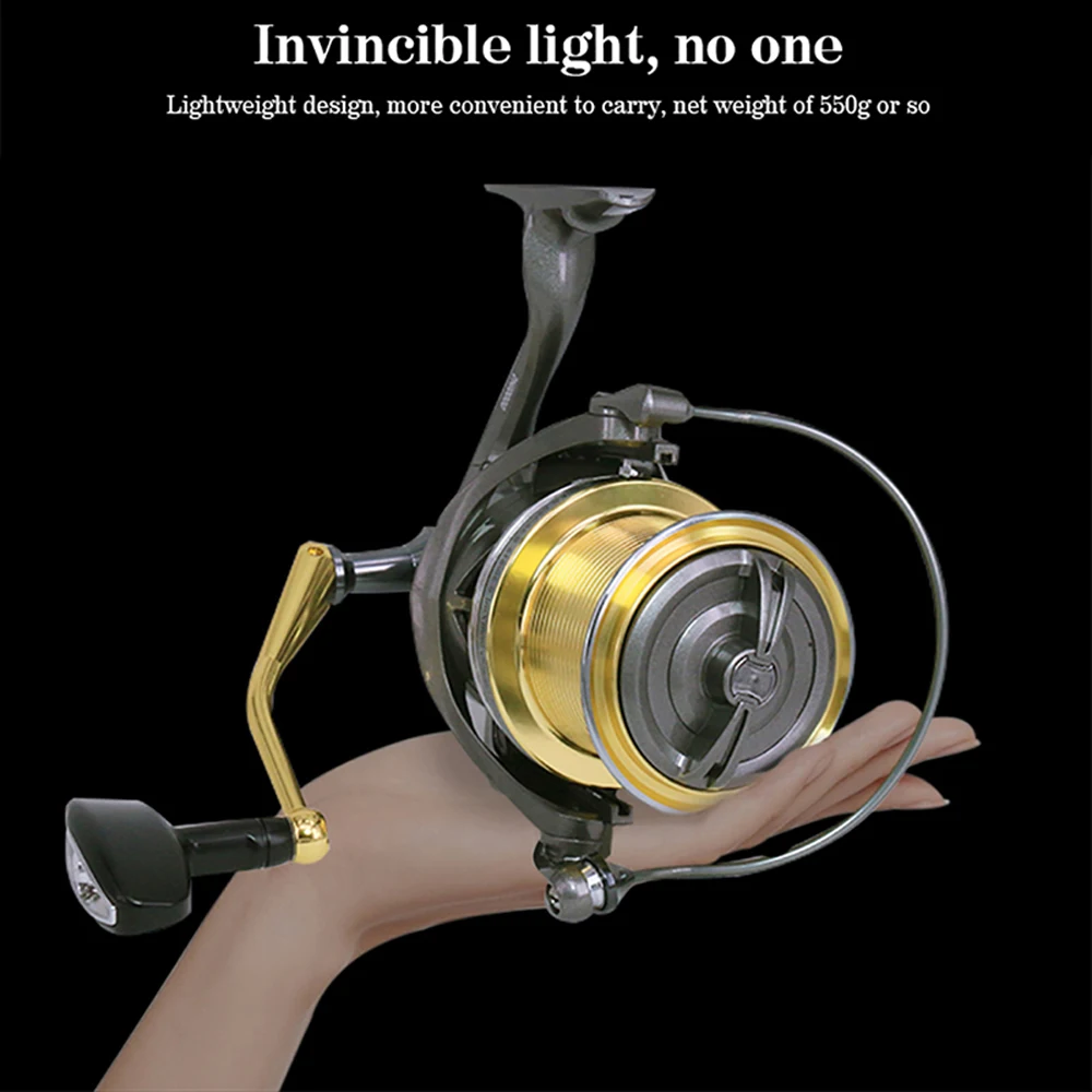 Водонепроницаемая спиннинговая катушка 8000 10000 12000 передаточное число 4 7: 1 для