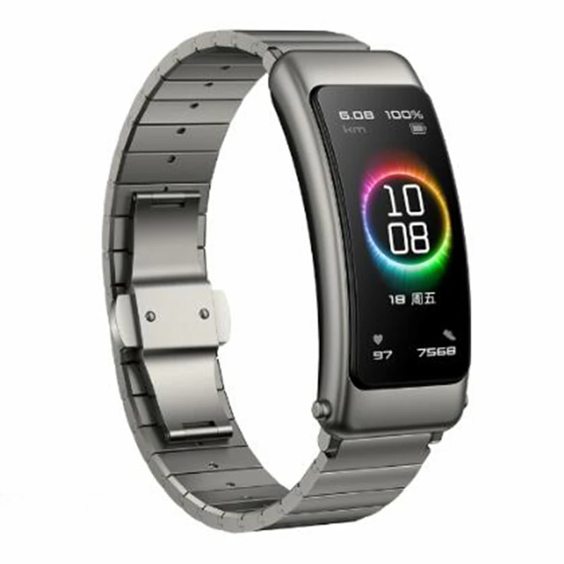 Смарт браслет Huawei TalkBand B6 Talk Band Bluetooth кислородный мониторинг сенсорный AMOLED экран