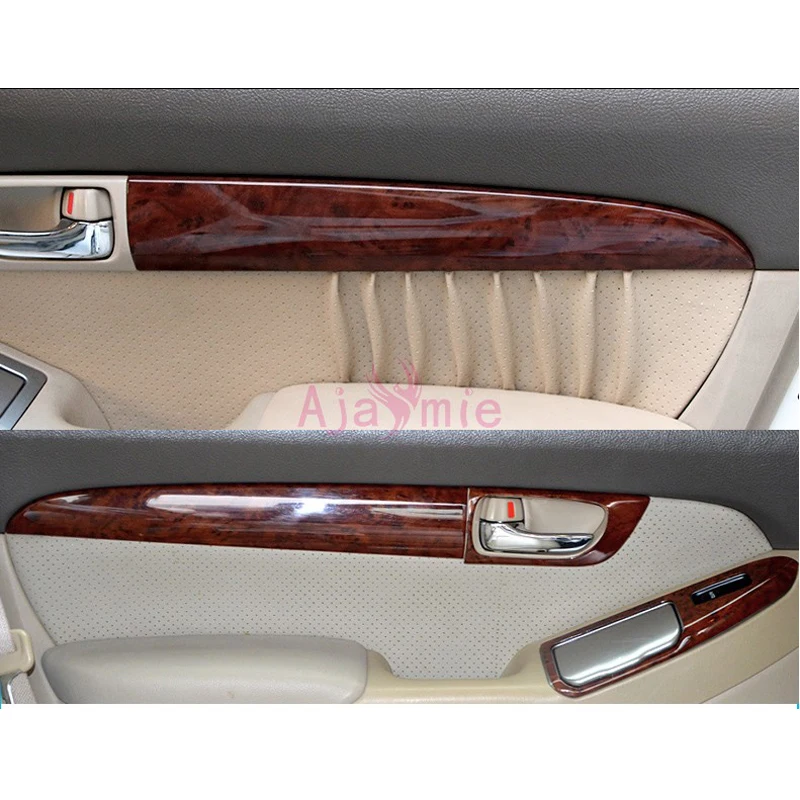 Для Toyota Land Cruiser 120 Prado FJ120 2003-2009 внутренняя деревянная цветная отделка молдинг