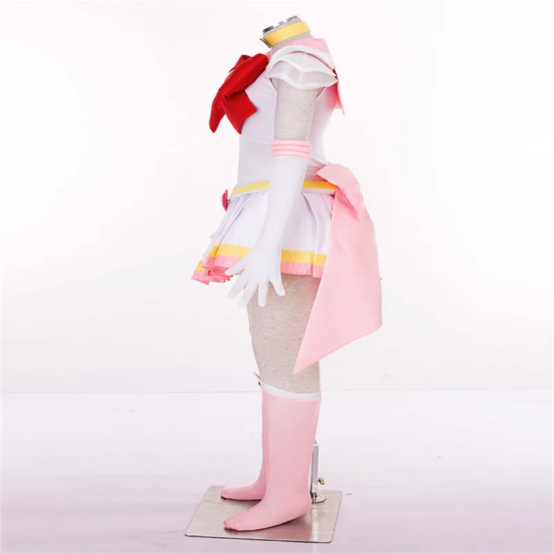

Anime Sailor Moon Rabbit Super Cosplay Costume Sailor Moon Dress Halloween Sexy Costumes Women Child With Necklace Gloves Set