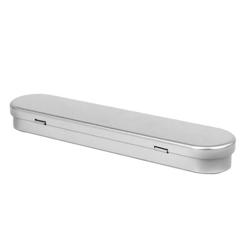 

1pc Metal Gift Rectangle Horses Mouth Tin Box Fountain Pen Box Case