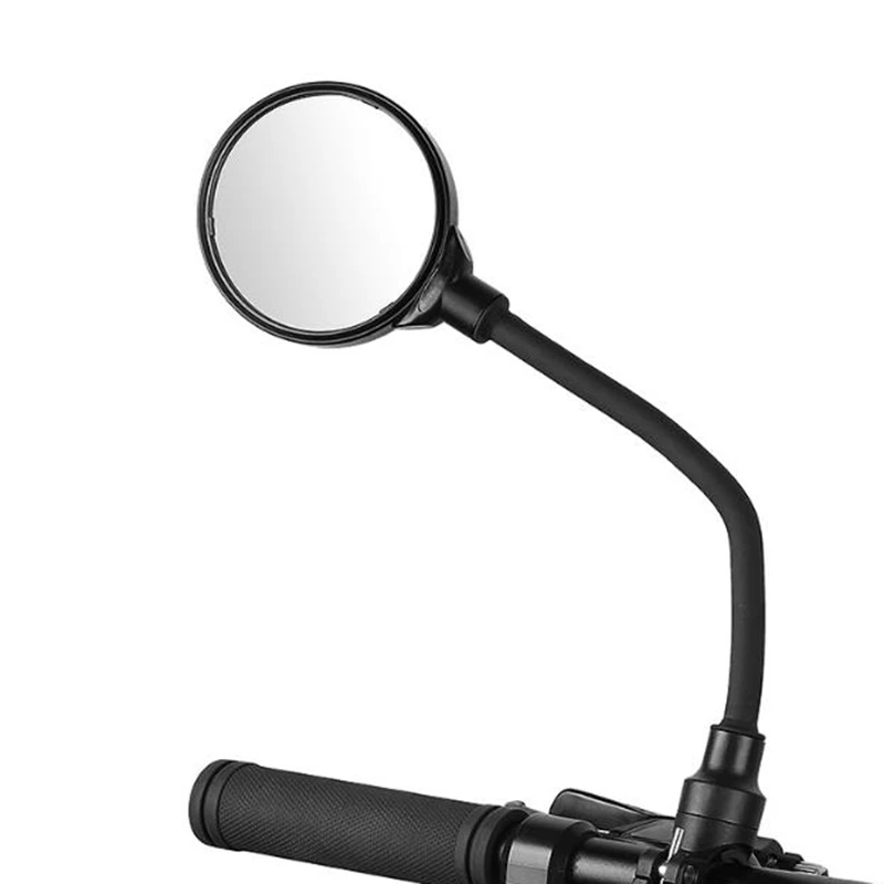 360-Degree Rotation Bike Rearview Mirror Convex MTB Bicycle Rear View Handlebar Accessories | Спорт и развлечения