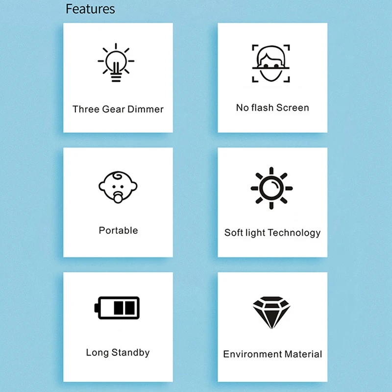 

Space Bear Night Light USB Rechargeable Night Light Bedroom Bedside Night Light Children Sleep Night Light