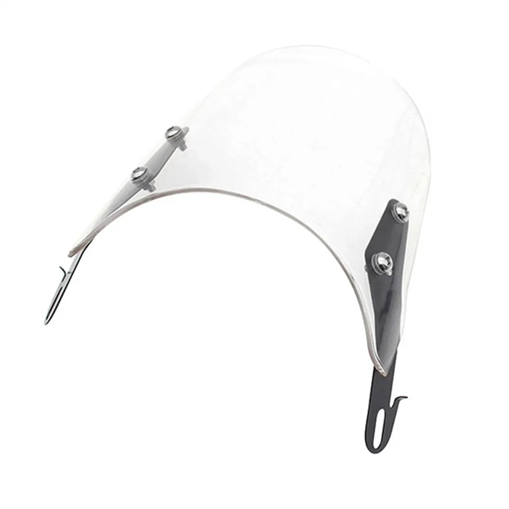 5-7 inch Motorcycle Windshield Windscreen Visor For Honda Yamaha XJR 1300 for Suzuki GSX 1400 Wind Deflectors | Автомобили и