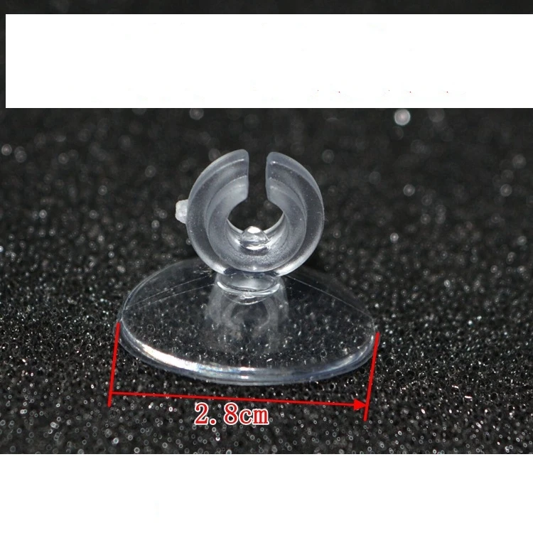 10 шт. силиконовая присоска для аквариума держатель насос Воздушная трубка 4/6 мм