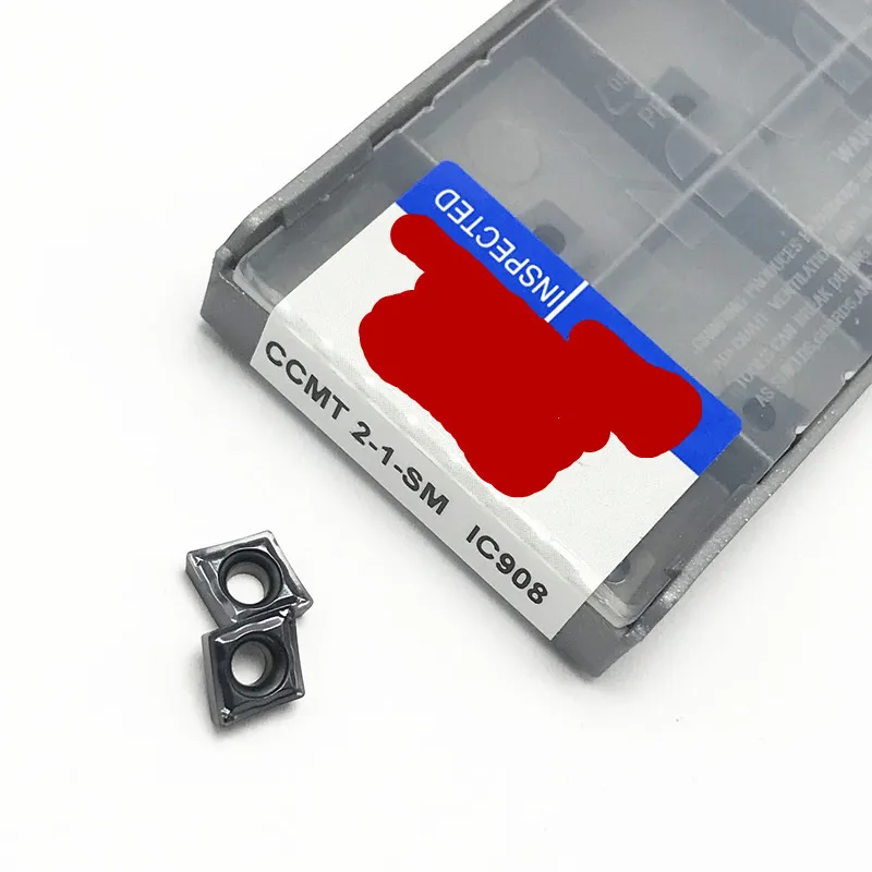 Токарный инструмент CCMT060204/CCMT2 1 SM IC908 Isk твердосплавный токарный станок с ЧПУ резец