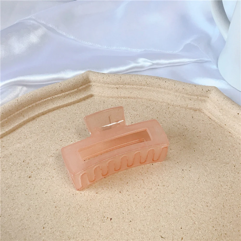 

2021 New Claw Clip for Women Tough Colorful Acrylic Hair Claw Hair Clamps Crab for Hair Accessories Make UP Tool Headwear