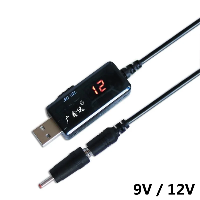 

DC Boost convertidor DC 5 V a 9 V 12 V USB de alimentacion/Cargador/ convertidor/Adaptador/driver para 3.5mm/5.5mm enchufe