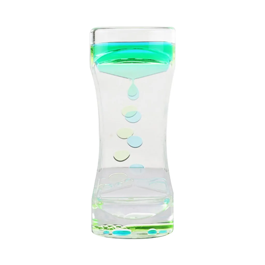 

Hourglass Sensory Visual Stimulation Timer Decompression Toy Water Drop Gift