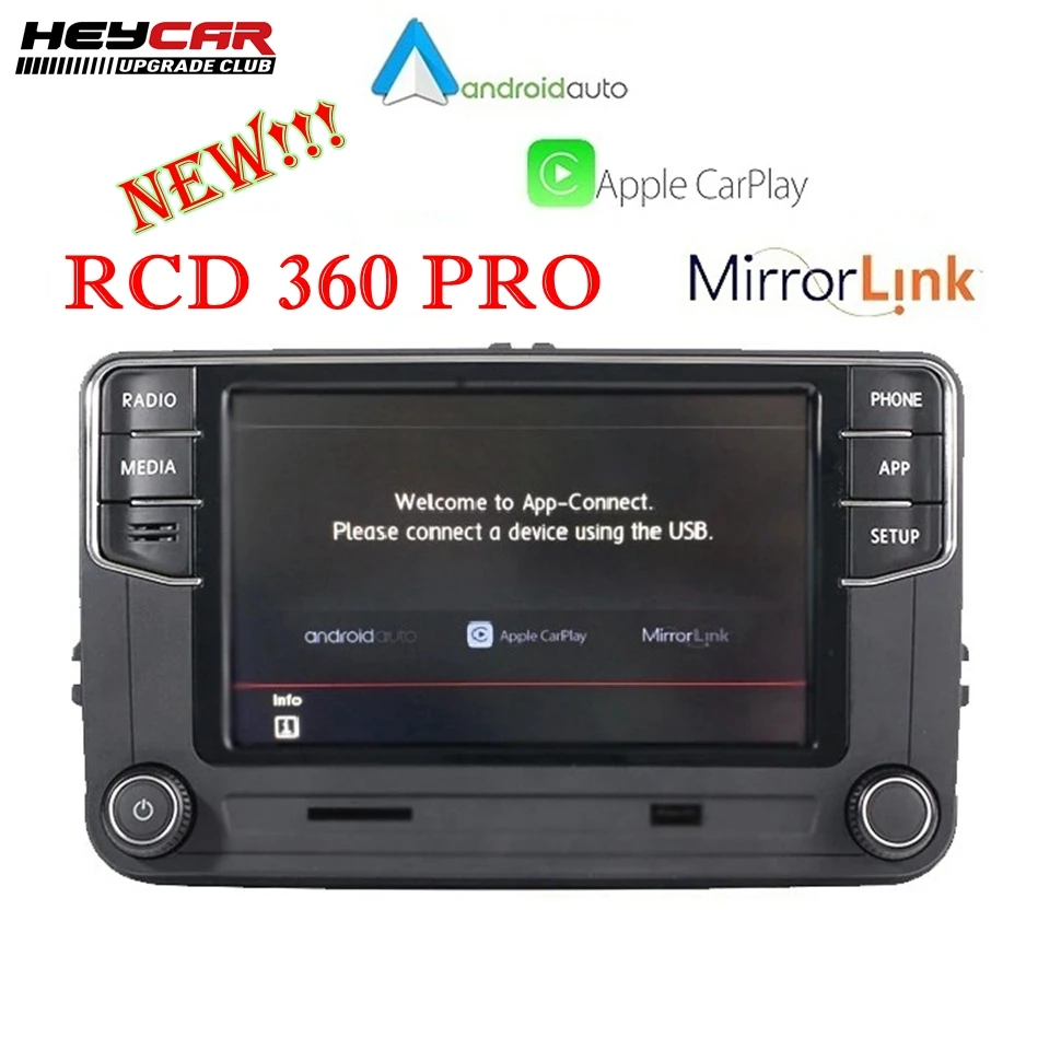 Android Авто Carplay RCD360 PRO NONAME RCD330P RCD340P 187B радио для VW Tiguan Passat B6 B7 CC Golf 5 6 Jetta MK5 MK6 Polo 6R