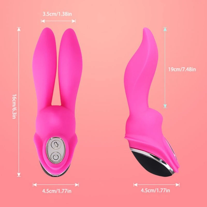 RXJD 10 Frequency Rabbit Thrusting Vibrator Stimulator Vibrating Rod | Красота и здоровье