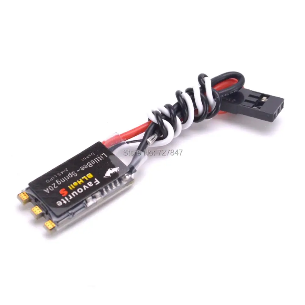 FVT LittleBee Little Bee SPRING 20A BLHeli_S ESC DSHOT BLHeli S контроллер скорости 2 4S для FPV Raing Drone Quadcopter 210