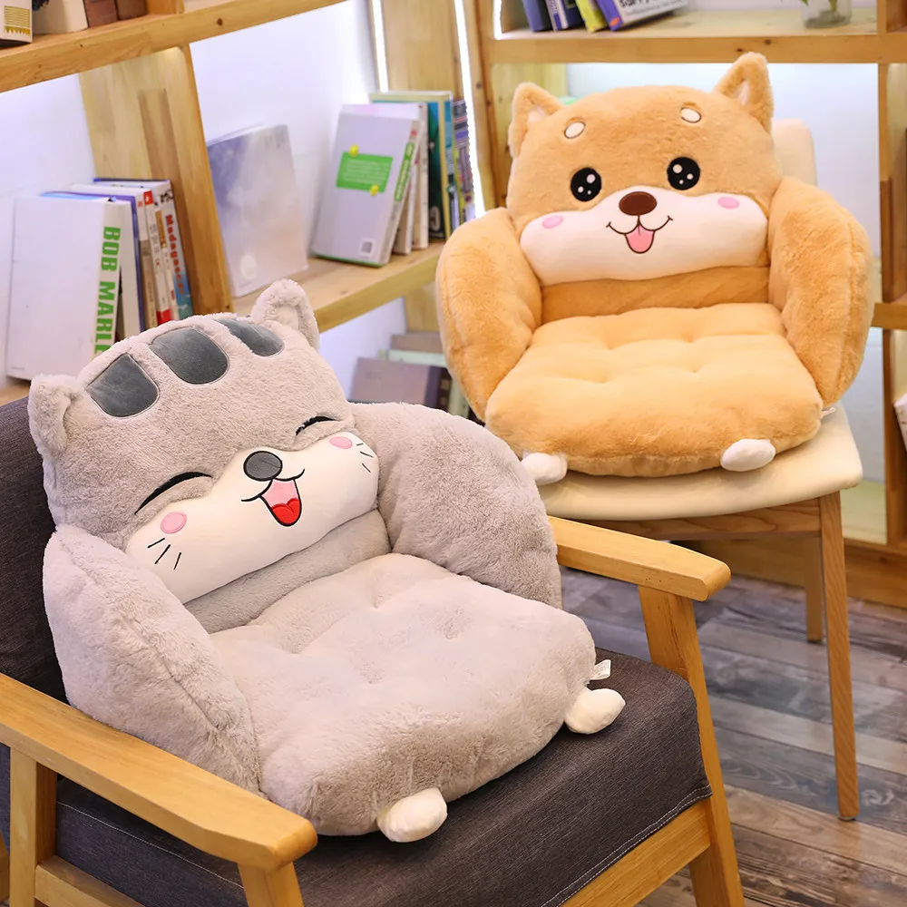 Kawaii Новый 1 шт. 55*55*55 см мультфильм Подушка для стула толстая сиденья домашнее