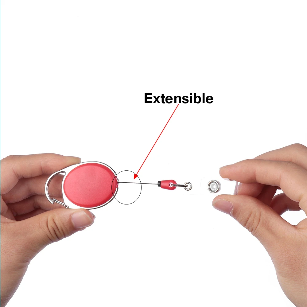 Выдвижной брелок унисекс 1/2 шт. держатель для карт прочный карт|Ключницы| |