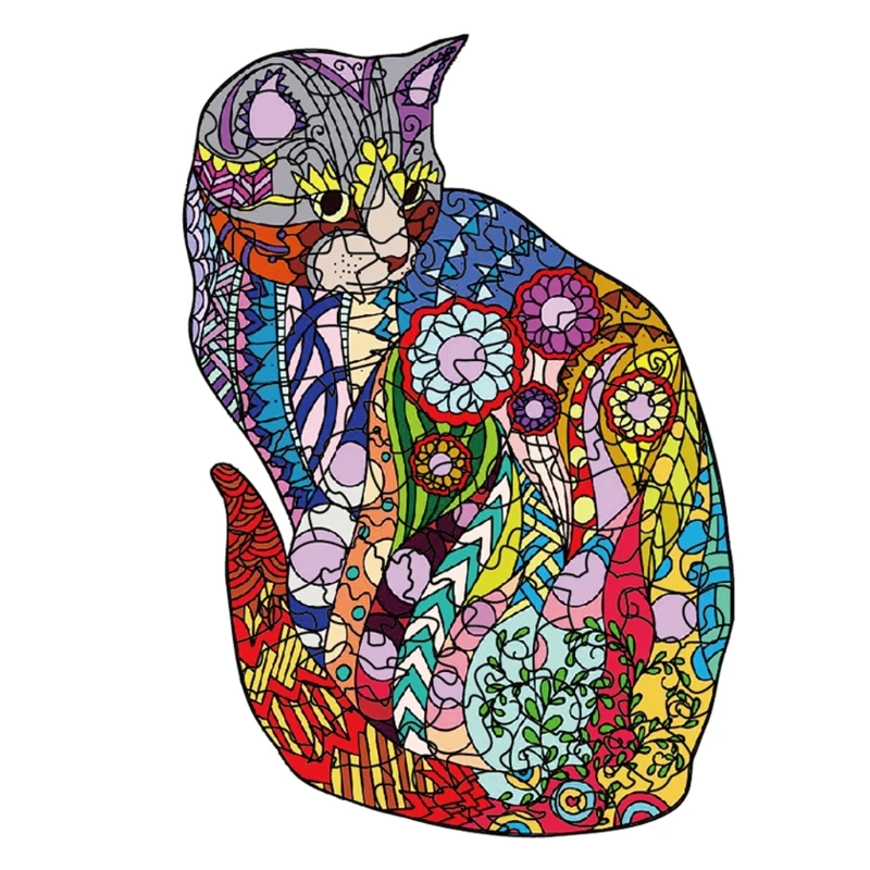 

Игрушка для снятия стресса Деревянные Пазлы деревянные пазлы для взрослых лучший подарок для взрослых и детей 116 шт. уникальная форма