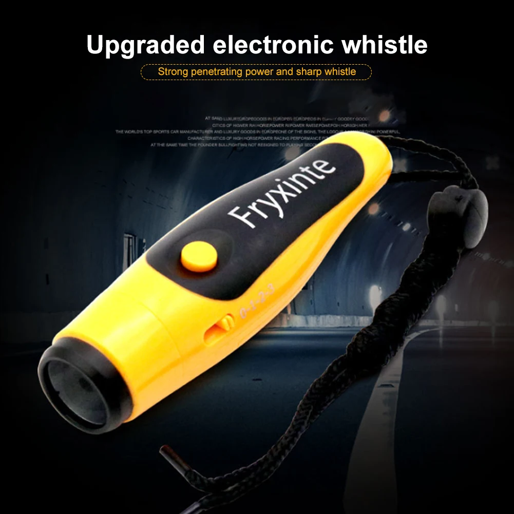 

Electronic Electric Whistle Referee Tones Electronic Whistle Outdoor Survival Football Basketball Game Cheerleading Whistle
