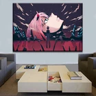 Большой плакат для домашнего декора, настенное аниме любимый в Фране, Картина на холсте, рисунок Hiro Zero, два HD-изображения, современное искусство без рамки