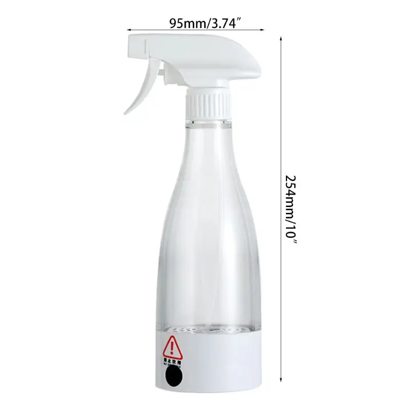 

Rechargeable 350ml Germicidal Deodorizing Cleaner Generator with Trigger Spray