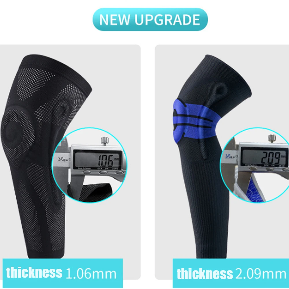 1 шт. компрессионный рукав для коленного сустава бандажа колодки Поддержка бега