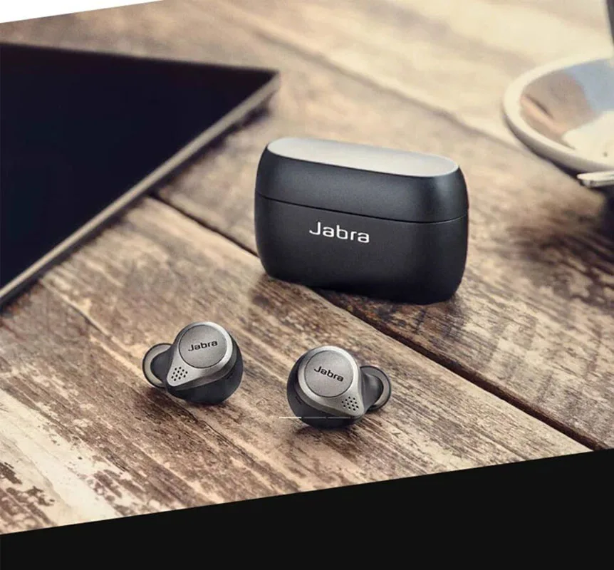 1:1 Jabra Elite-75t Tws настоящая Беспроводная гарнитура Bluetooth 5 1 спортивные