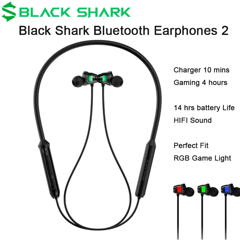 100% оригинальные наушники Black Shark Bluetooth 5 0 2 hi fi звука беспроводные с активным