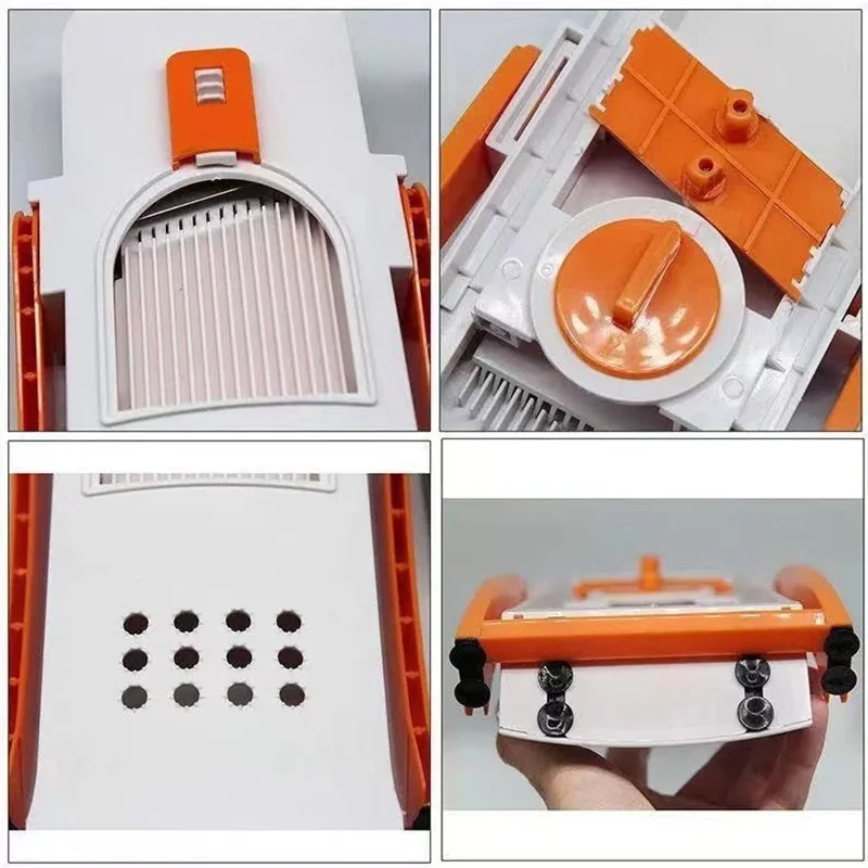 Регулируемая ломтерезка мандолина для кухни измельчитель овощей