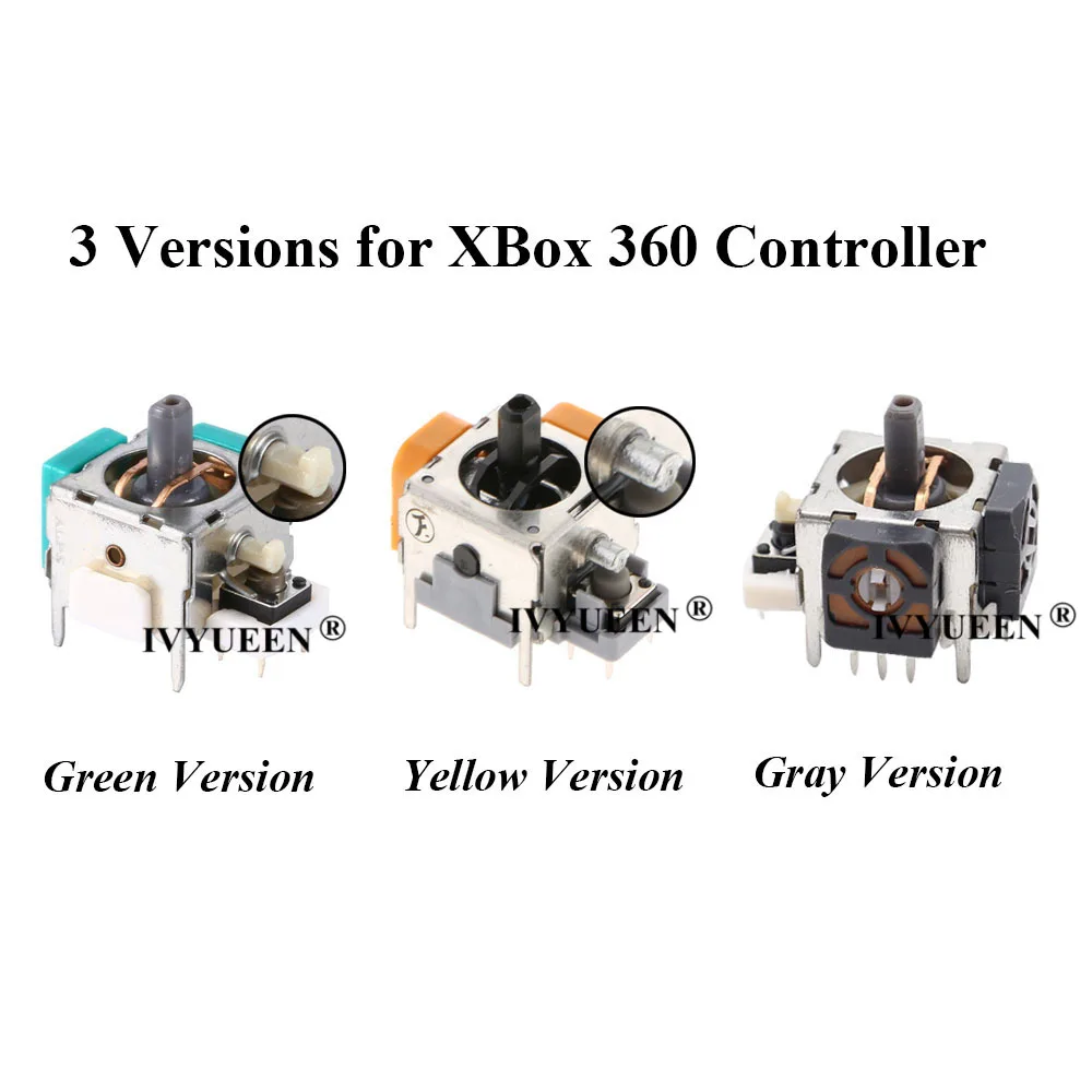 IVYUEEN 100 шт. для геймпада PlayStation 5 4 PS5 PS4 3D аналоговый сенсорный модуль потенциометр
