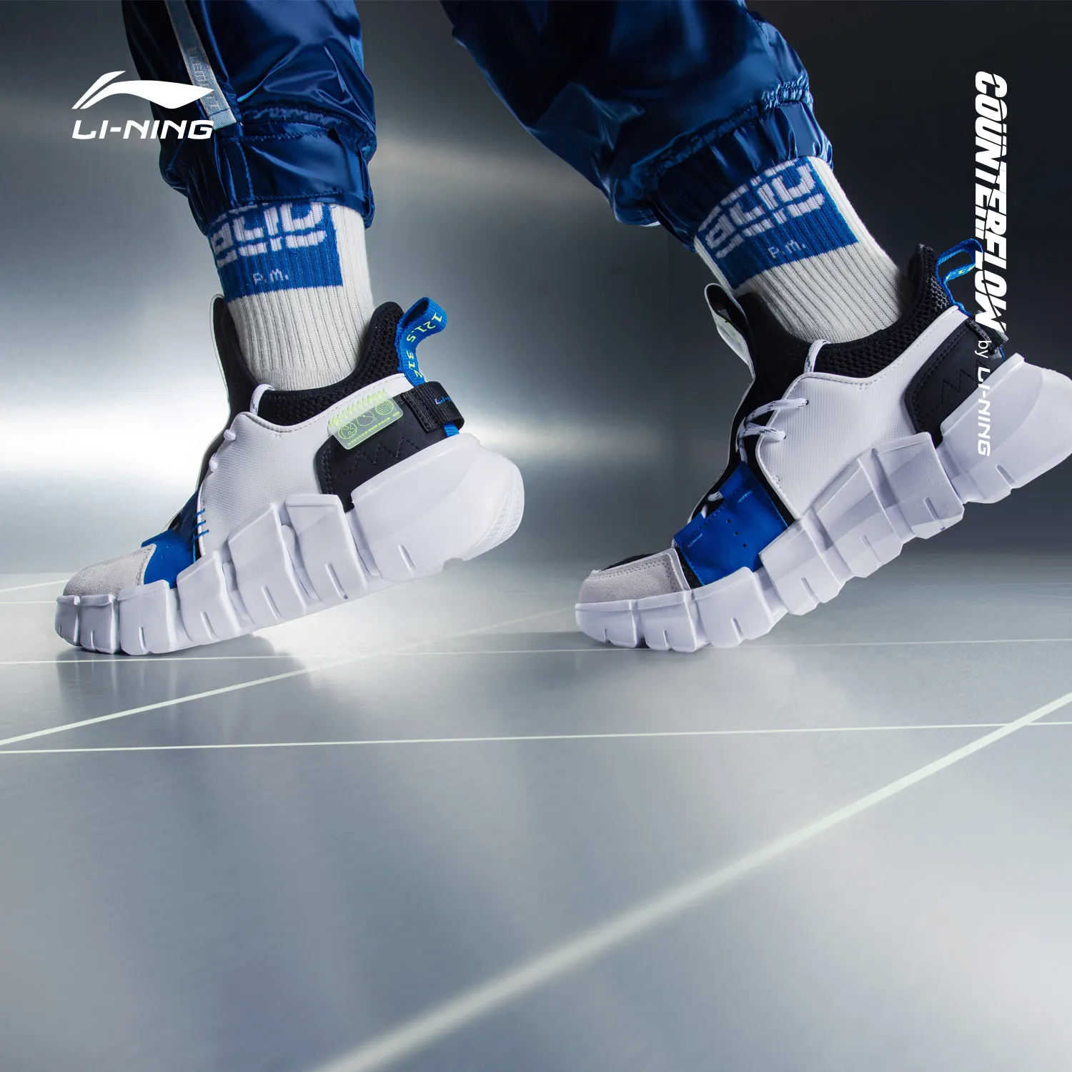 Новинка 2020 мужская повседневная обувь Li-Ning с гладкими колесами Классическая