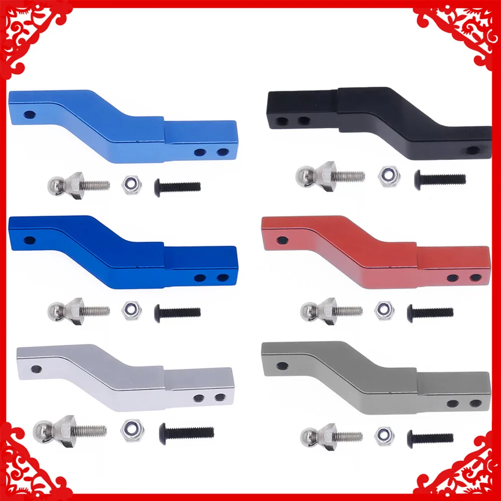 

RCAWD 2pcs machined alloy tail trailer hook trailer hitch for Traxxas TRX-4 crawler upgraded parts
