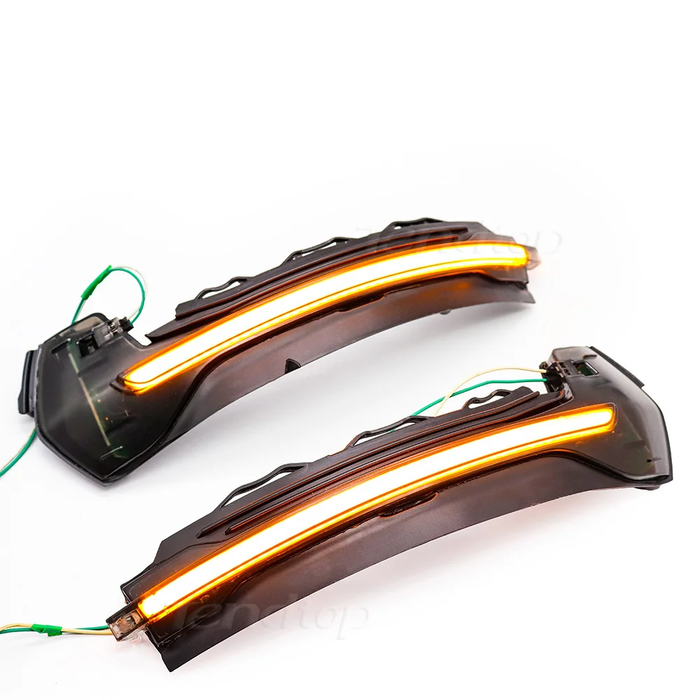 

2pcs For Audi A3 8V S3 RS3 2013-2018 Dynamic Turn Signal LED Side Wing Rearview Mirror Indicator Blinker Repeater Light Lamp