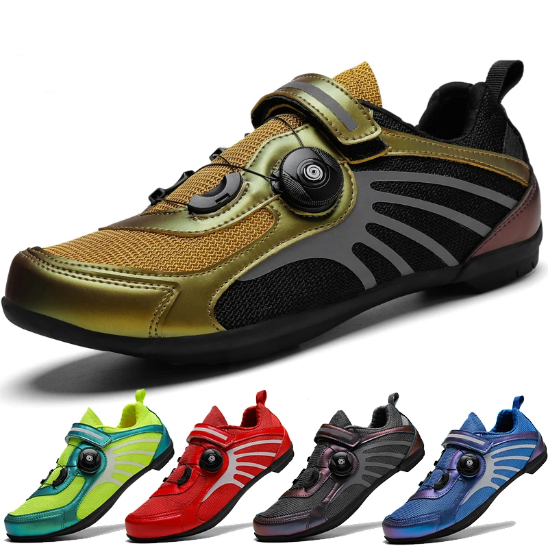 

Cycling Shoes Outdoor Pro Racing Flat Pedal Bicycle Sneaker Multiple Colors Sapatilha Ciclismo MTB Comfortable Spd Zapatos 36-47