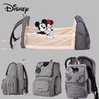 Сумка для подгузников Disney, рюкзак для мамы, мамы, сумки для малышей, водонепроницаемая, большая емкость, сумка для подгузников для детей, дорожная сумка для коляски, крючки