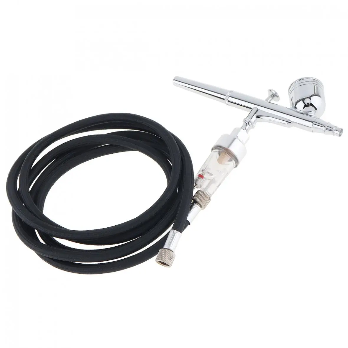 

DC 12V 7CC Adjustable Pressure Spray Gun Model Spray Painting Tools with Mini Pump and Connecting Tube for Painting Crafts